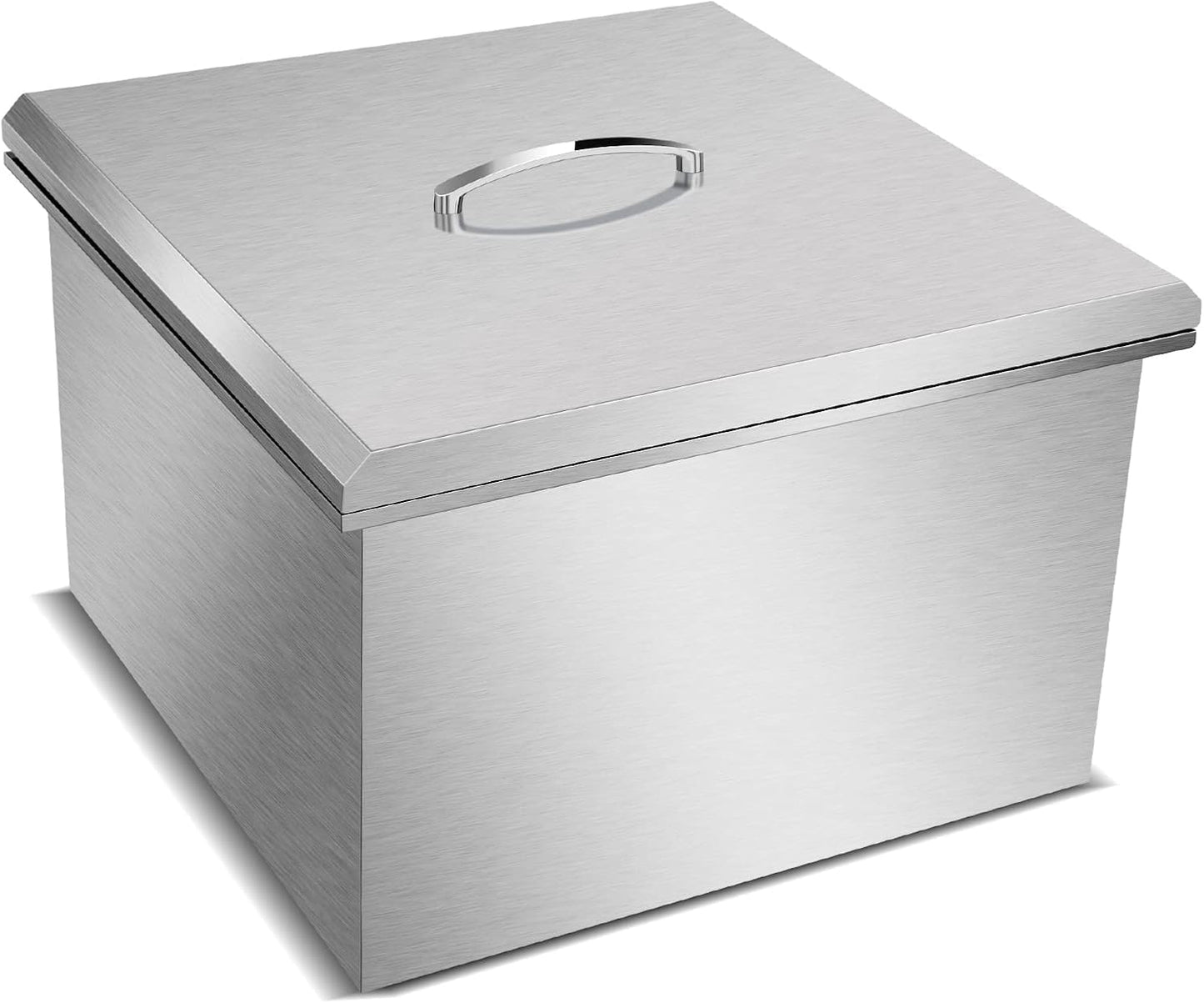 Drop in Ice Chest with Cover for Cold Wine and Beer Storage