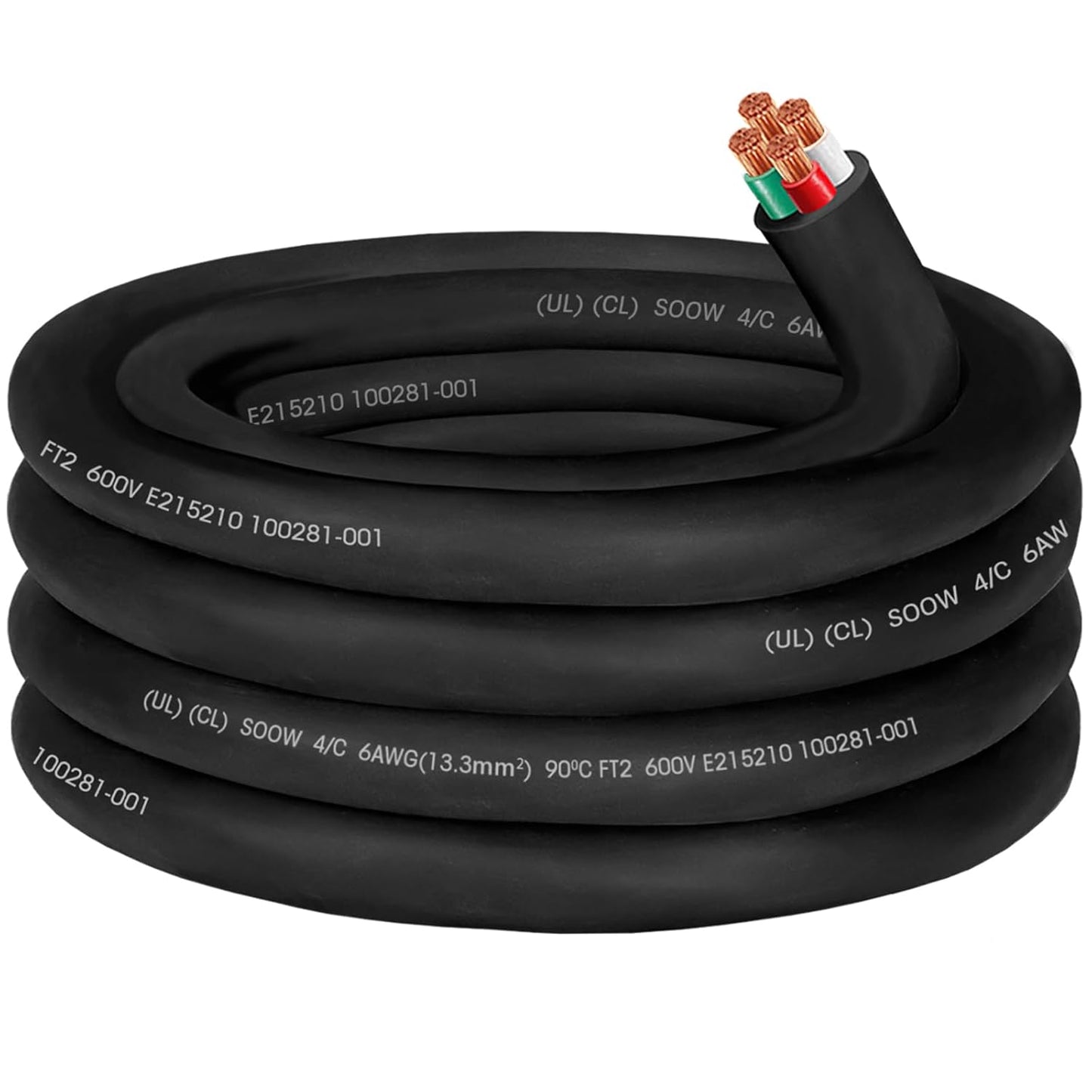 6/4 6AWG SOOW Portable Power Cable for Industrial Use