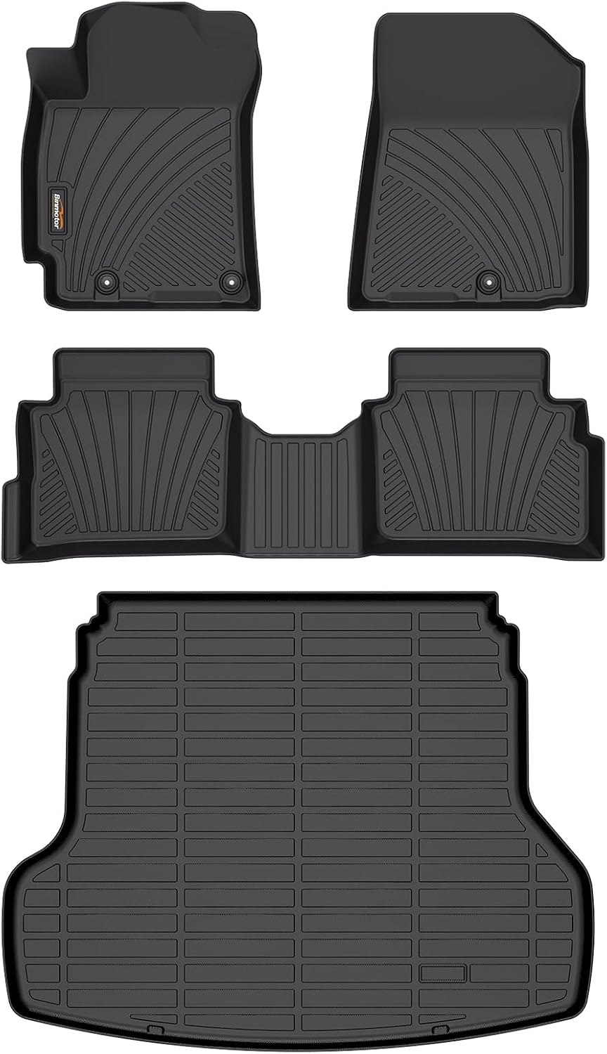 Custom Fit All Weather Floor Mats for Kia Forte 2024-2019