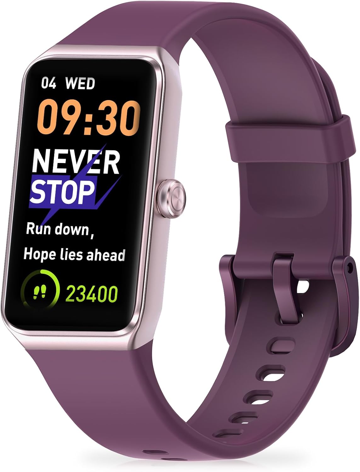 Fitness Tracker with Step Counter and Heart Rate Monitor