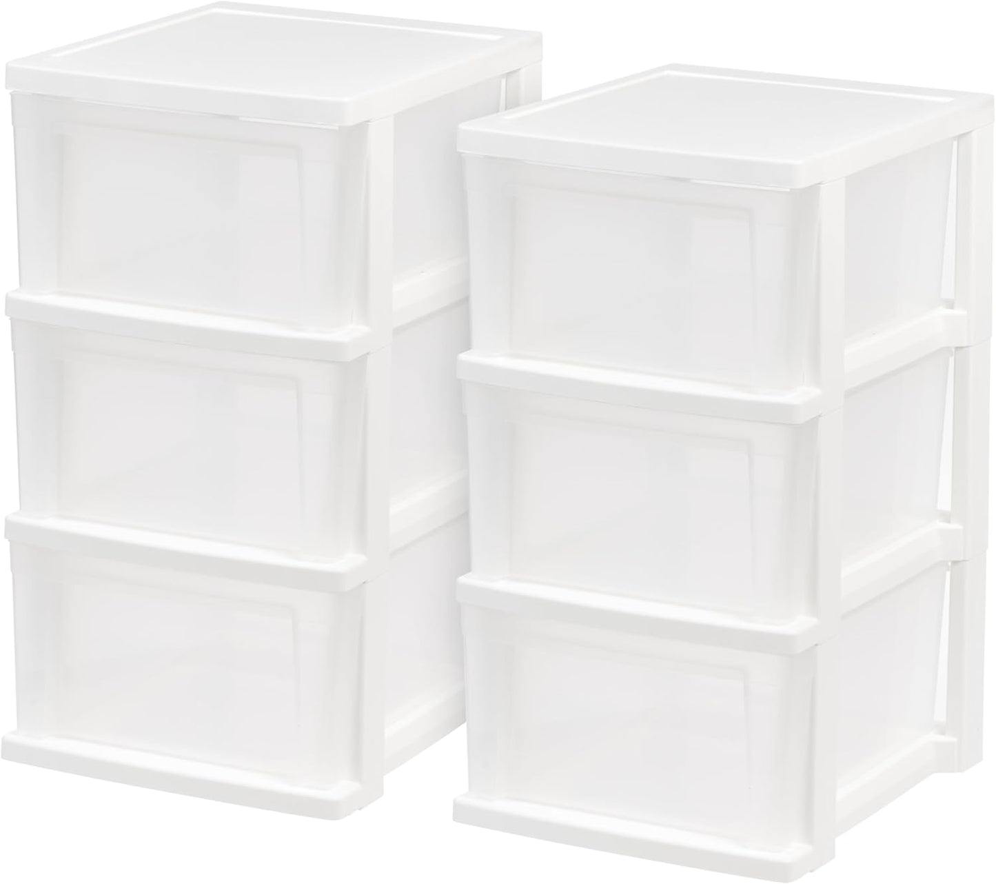 IRIS USA 3-Drawer Storage Organizer for Art and Craft Supplies