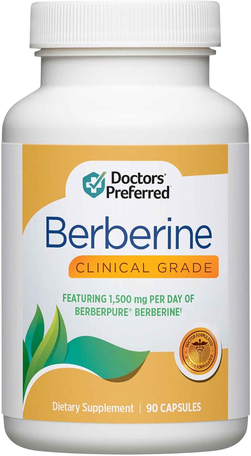 Berberine Clinical Grade Supplement - 1500 mg Daily Serving