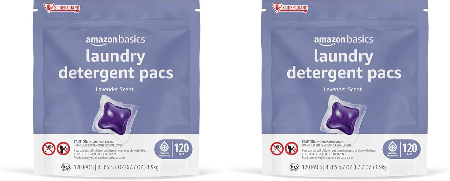 Laundry Detergent Pods for Medium Loads with Lavender Scent