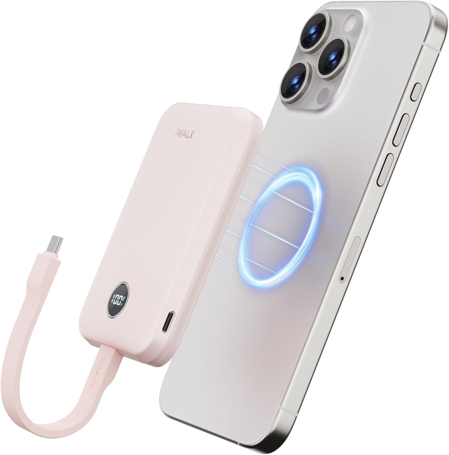 iWALK Magnetic Power Bank 10000mAh with Fast Charging Features