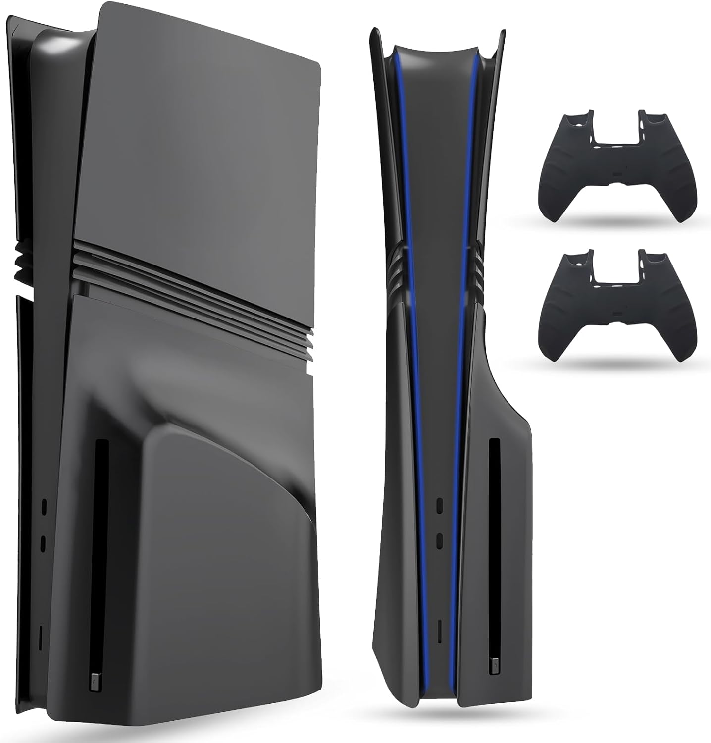 PEYANZ Faceplate for PS5 Pro with Extra Silicone Covers Included