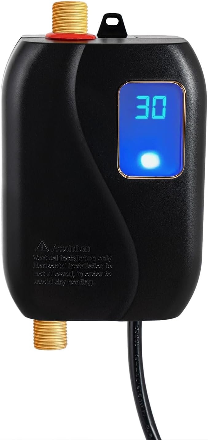 Instant Hot Water On Demand - Compact 110V Tankless Heater