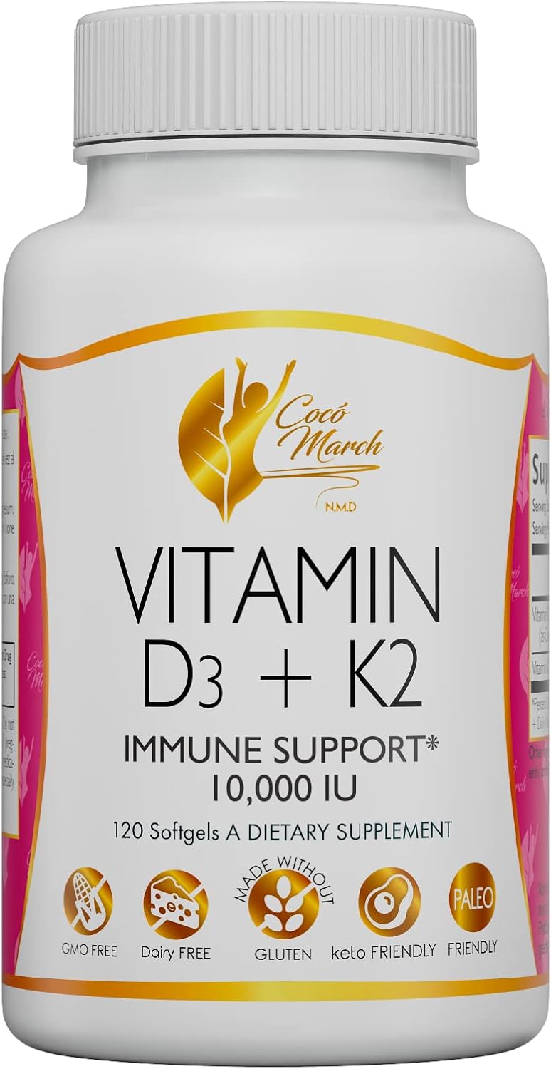 Ultra Potent Vit D3+K2 Immune & Joint Support