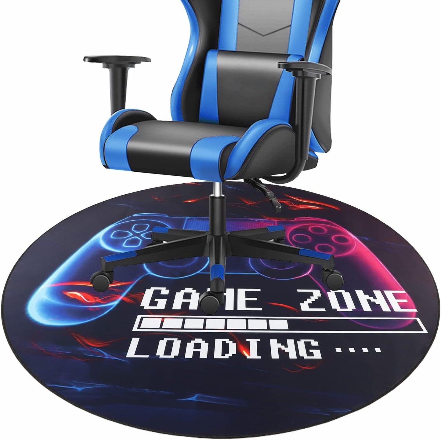 Anti-Slip Gaming Chair Mat for Hardwood Floors by Yincimar