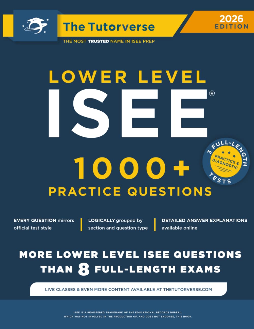 Lower Level ISEE Practice Questions for Comprehensive Prep