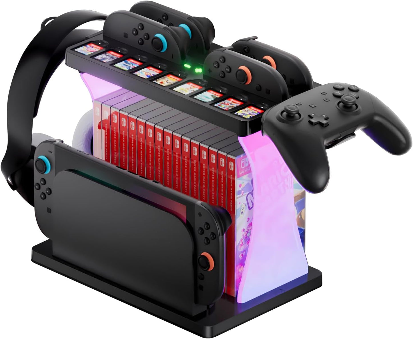 Switch 2 Storage Station for Joycons and Game Accessories