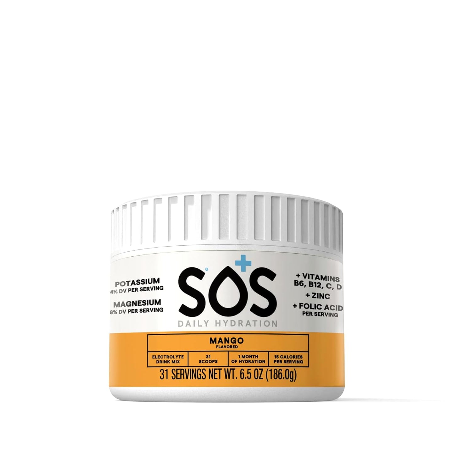 SOS Hydration Electrolyte Drink Mix for Rapid Rehydration