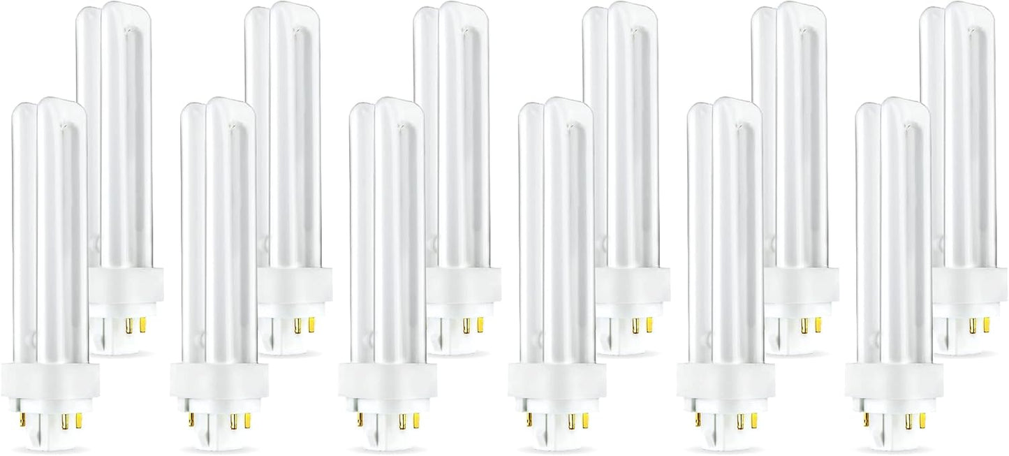 PLC-13W 841 Compact Fluorescent Light Bulb - 12 Pack Energy Saver