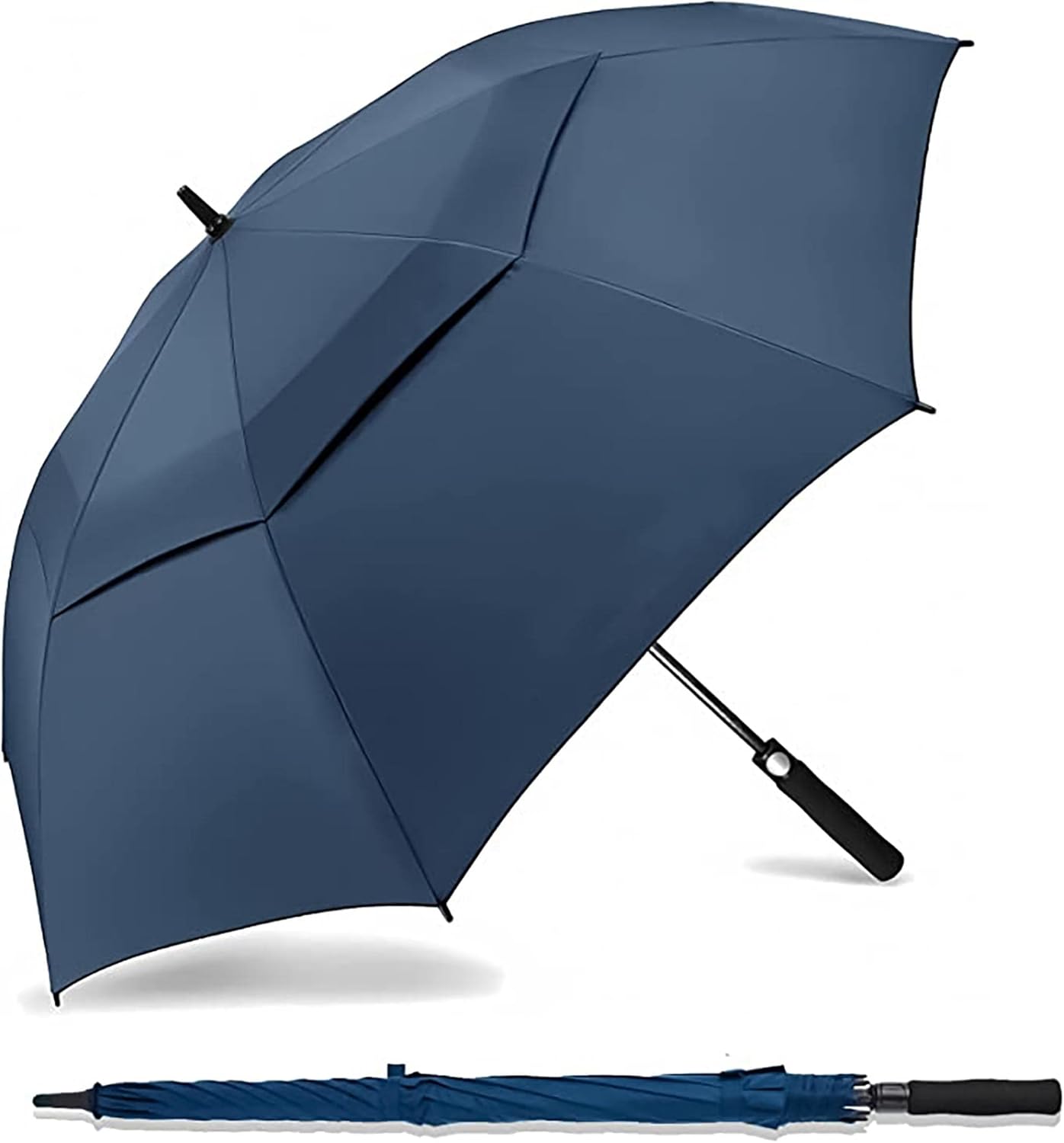 SIEPASA Large Golf Umbrella 62 68 72 Inch Windproof Waterproof