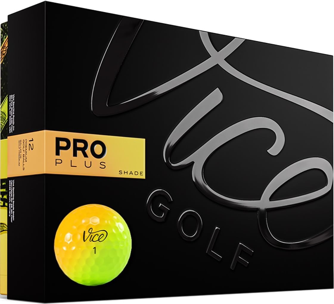 Vice Pro Plus Limited Edition Golf Balls - Ultimate Performance