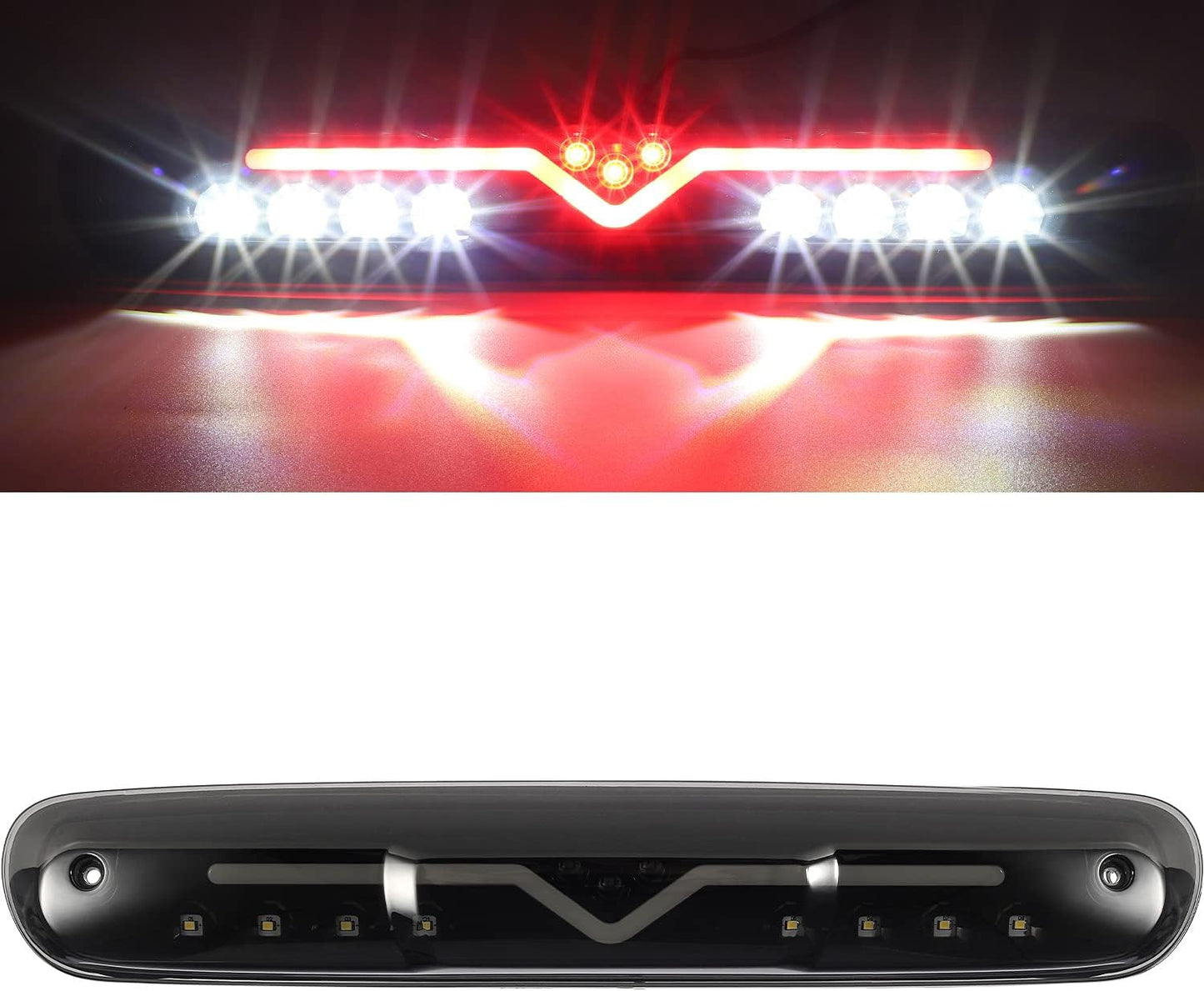 Partsam High Mount Stop Light for 07-13 Silverado/Sierra 1500