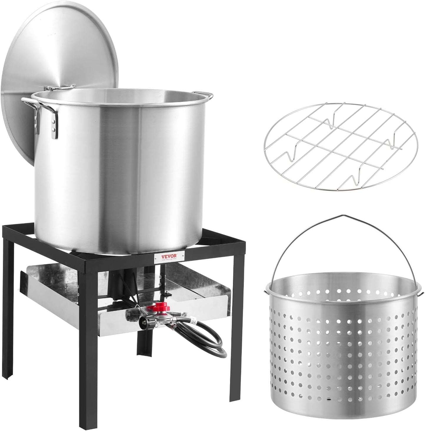 VEVOR 60 Qt Seafood Boiling Kit for Outdoor Cooking Fun