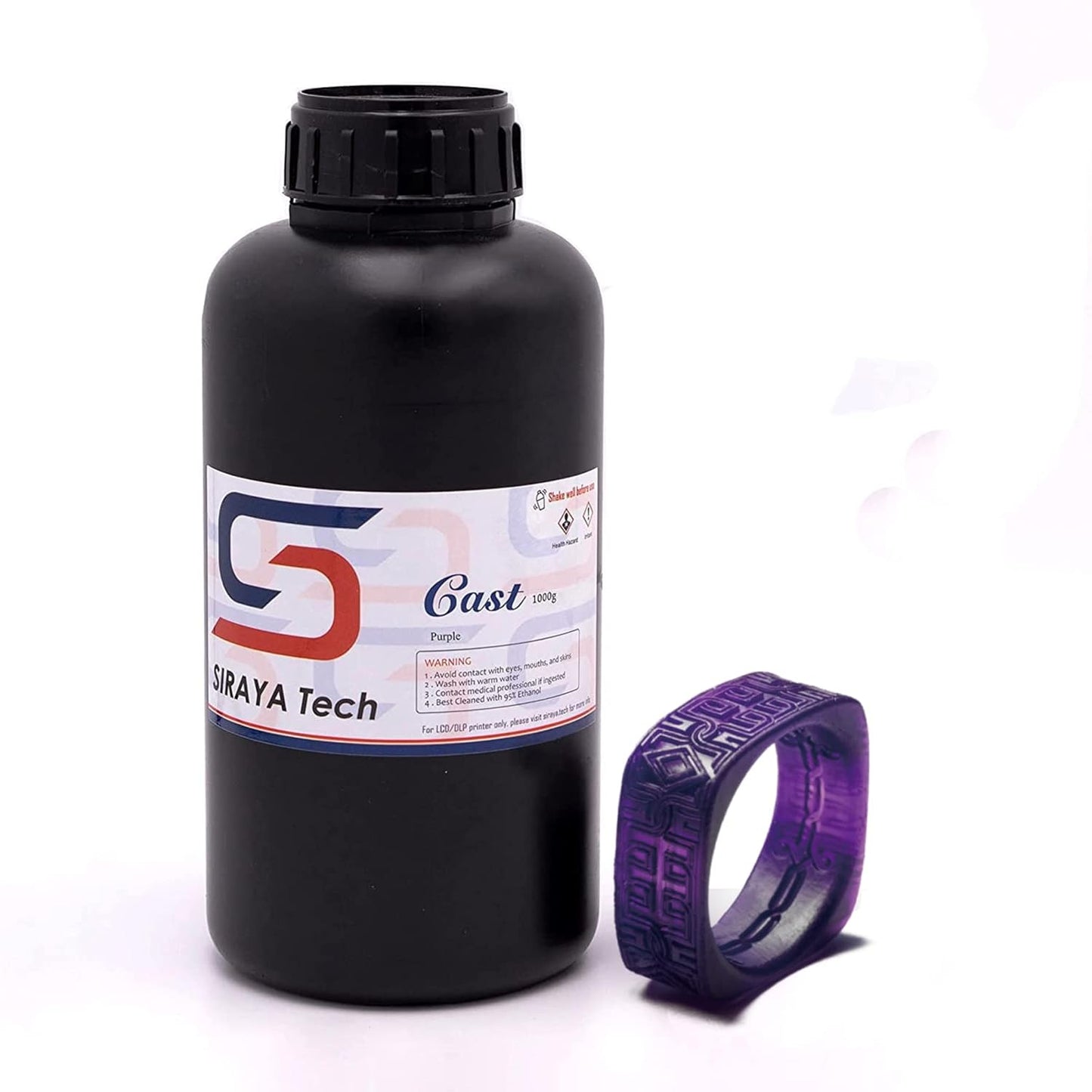 Siraya Tech Cast 3D Printer Resin for High Resolution Prints