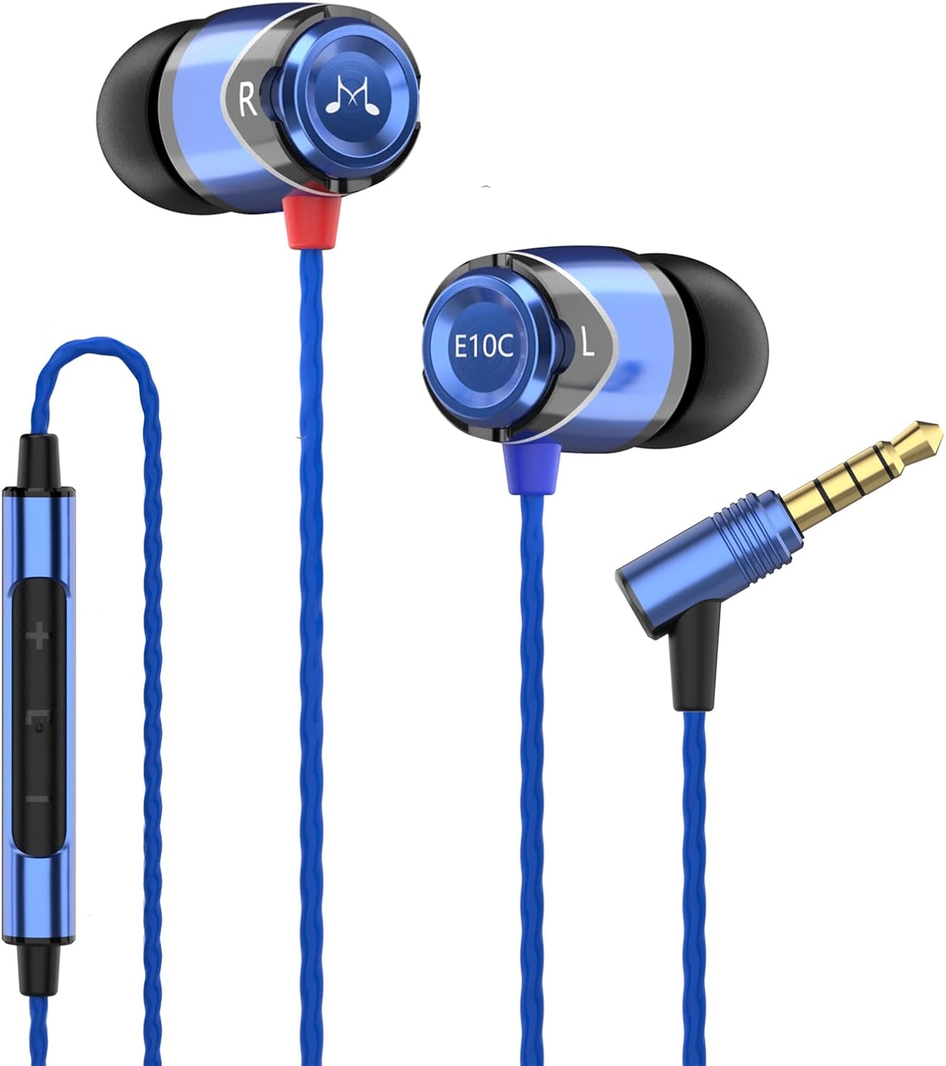 SoundMAGIC E10C Wired Earbuds - Powerful Bass & Clear Calls