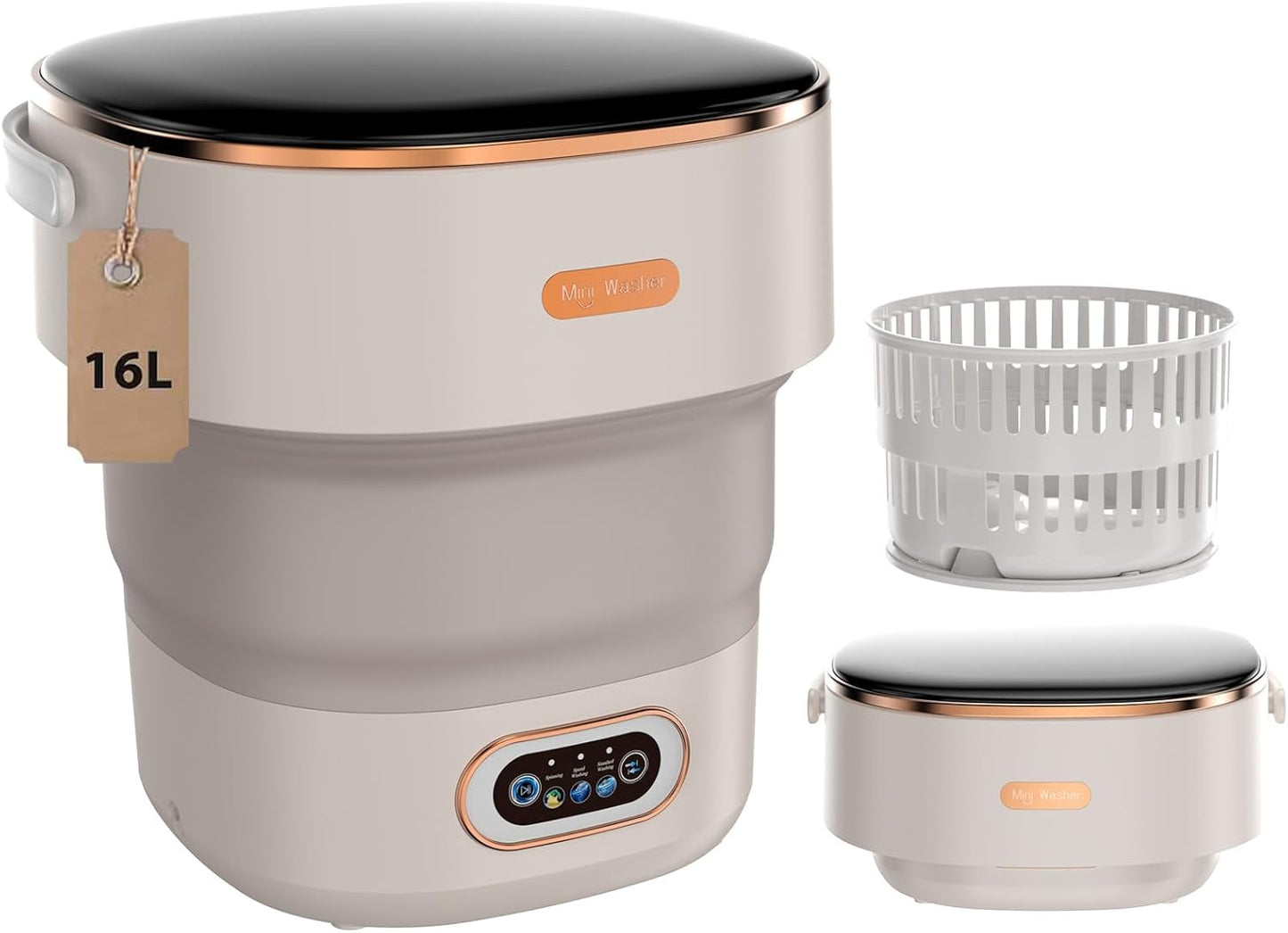 Portable Washing Machine for Small Clothes and Baby Items