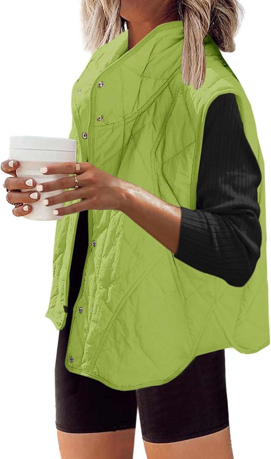 Lightweight Quilted Puffer Vest for Women - Stylish Outerwear