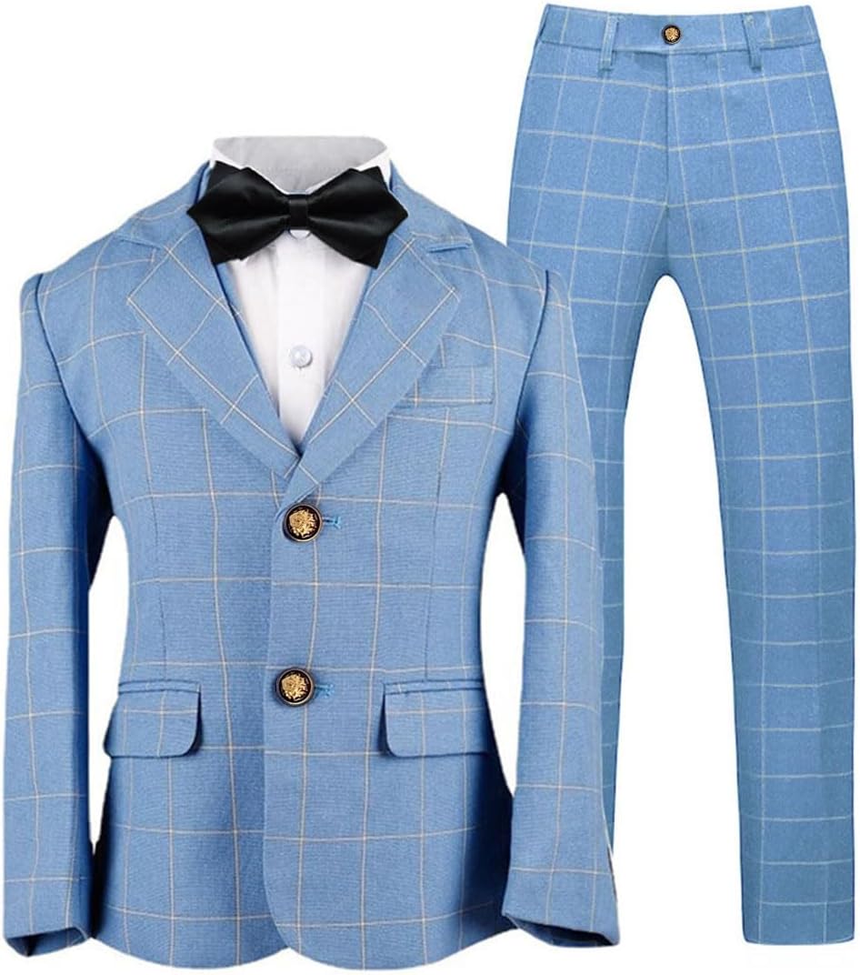 Boys Suit for Kids Tuxedo Set for Weddings and Formal Events