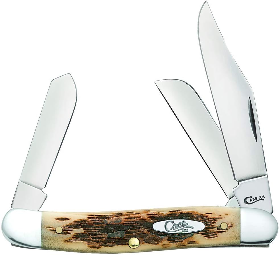 Case XX WR Folding Pocket Knife 3 Blade Stockman for Everyday Use