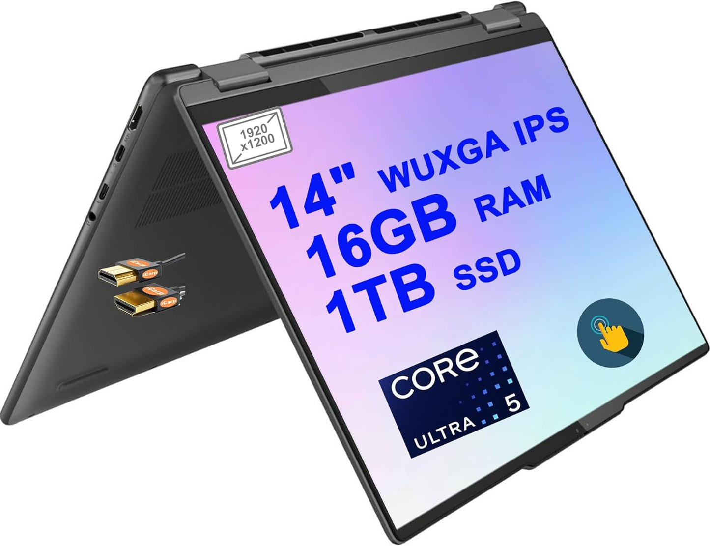 Lenovo Yoga 7 14 2-in-1 Laptop with Touchscreen and Thunderbolt4