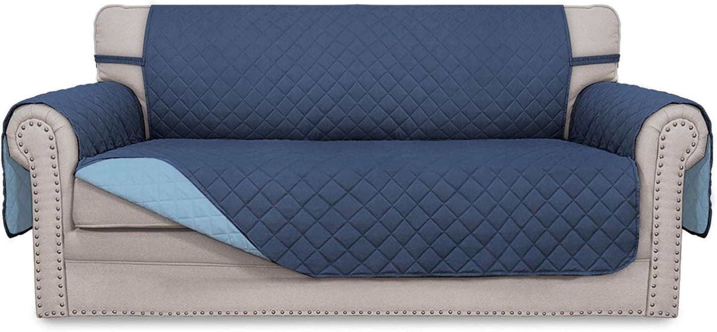 Easy-Going Sofa Slipcover Reversible Loveseat Cover for Pets