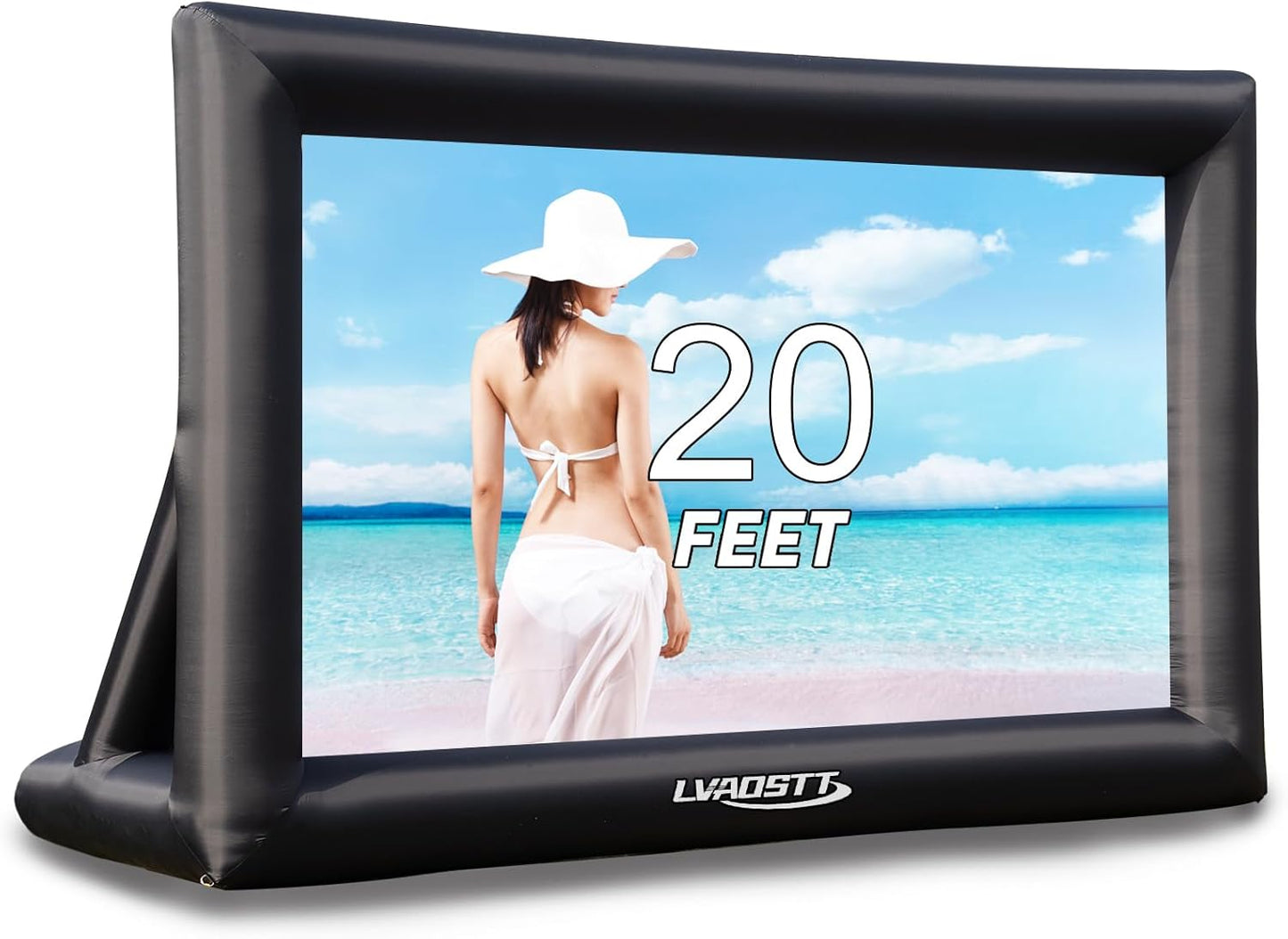 Inflatable Projector Screen for Outdoor Movie Nights 20FT