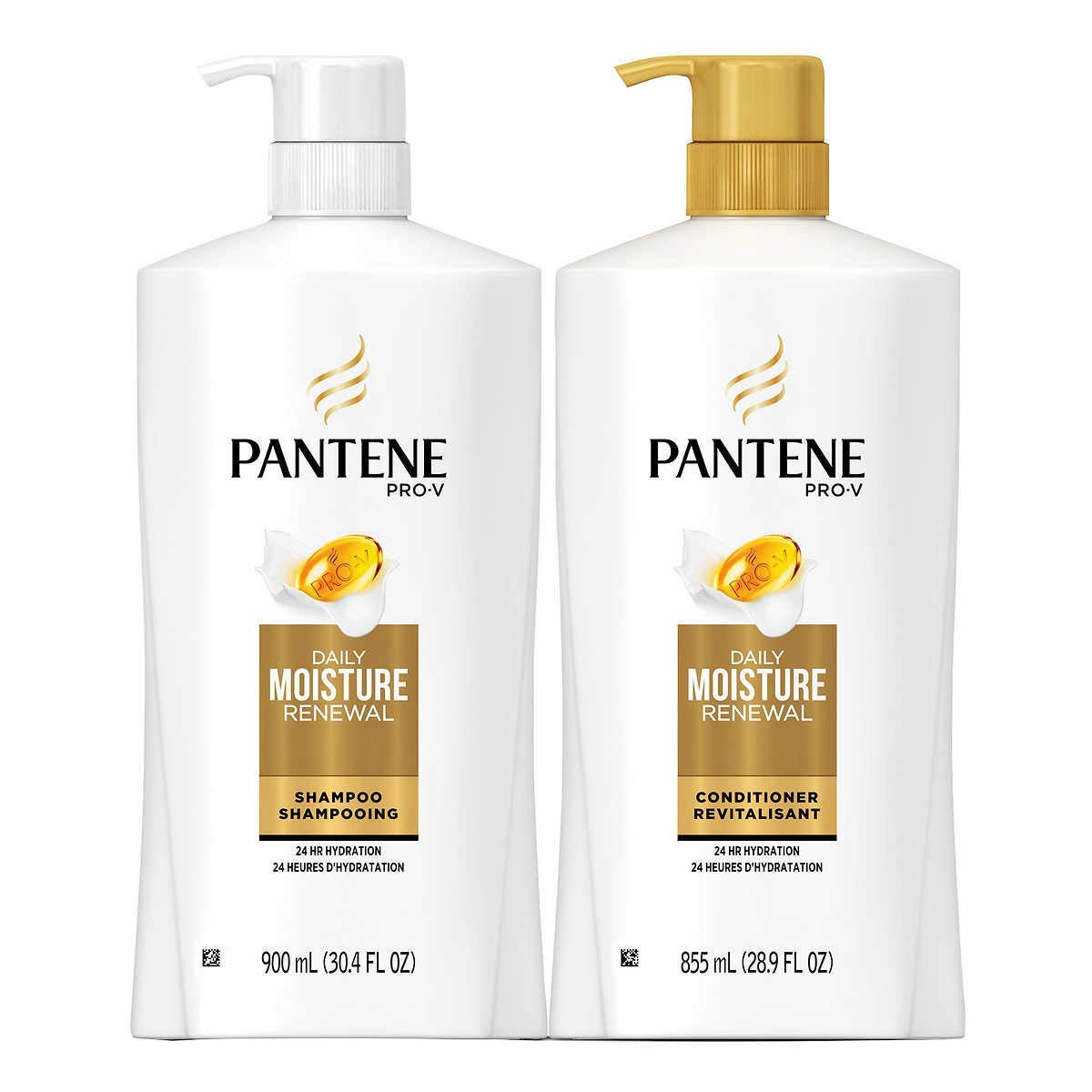 Pantene Pro-V Daily Moisture Renewal Shampoo & Conditioner Set - Hydrate & Nourish