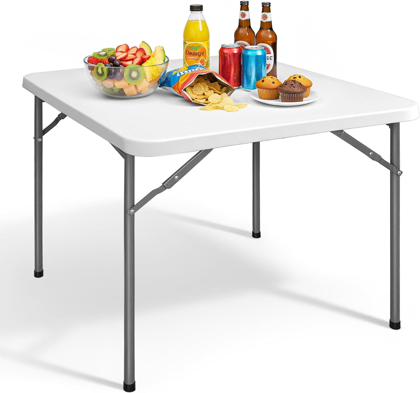 ZENY 3 Foot Portable Folding Table for Camping and Picnics