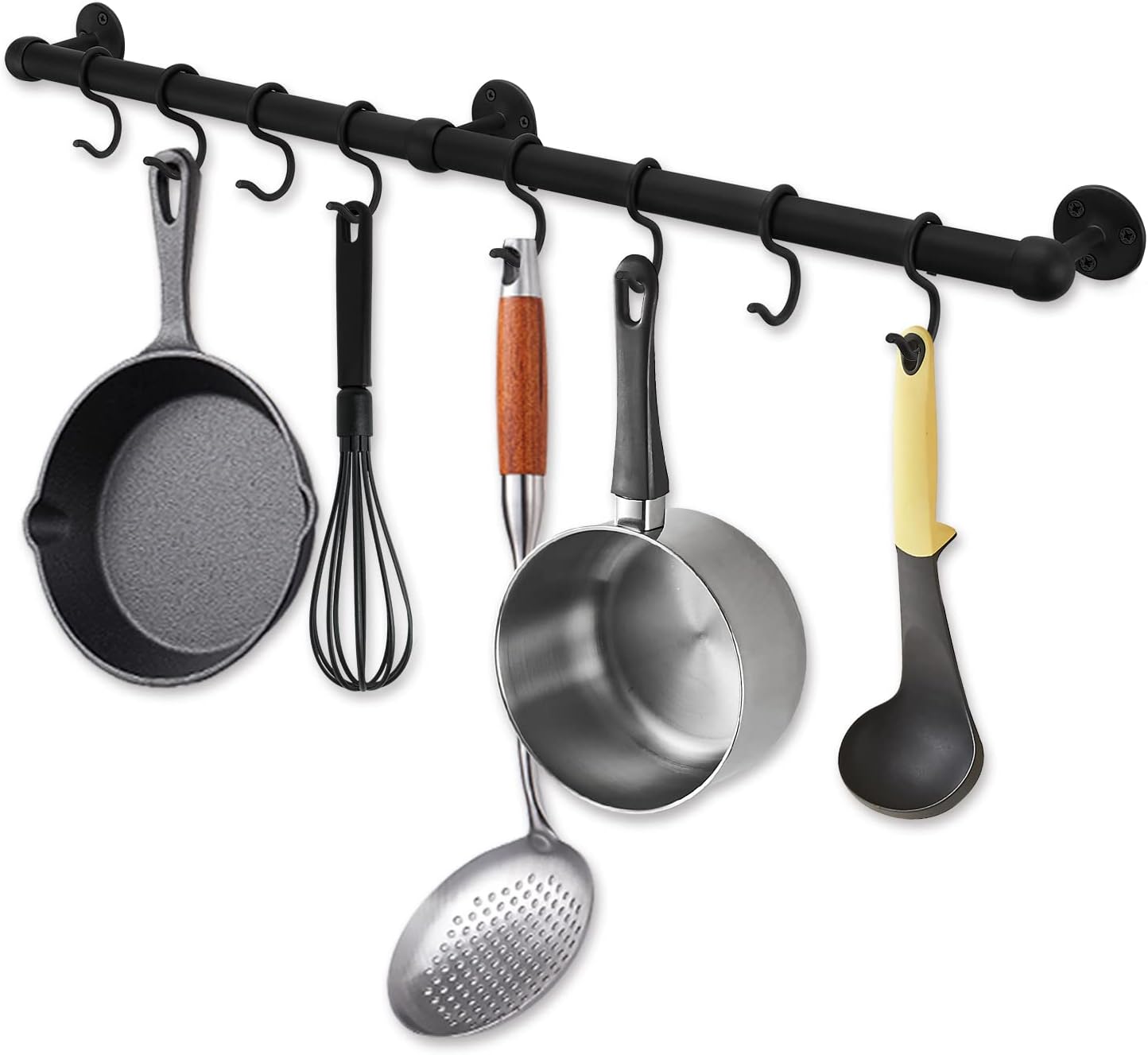 ROTHLEY Hanging Pot Rack Hanger for Stylish Kitchen Storage