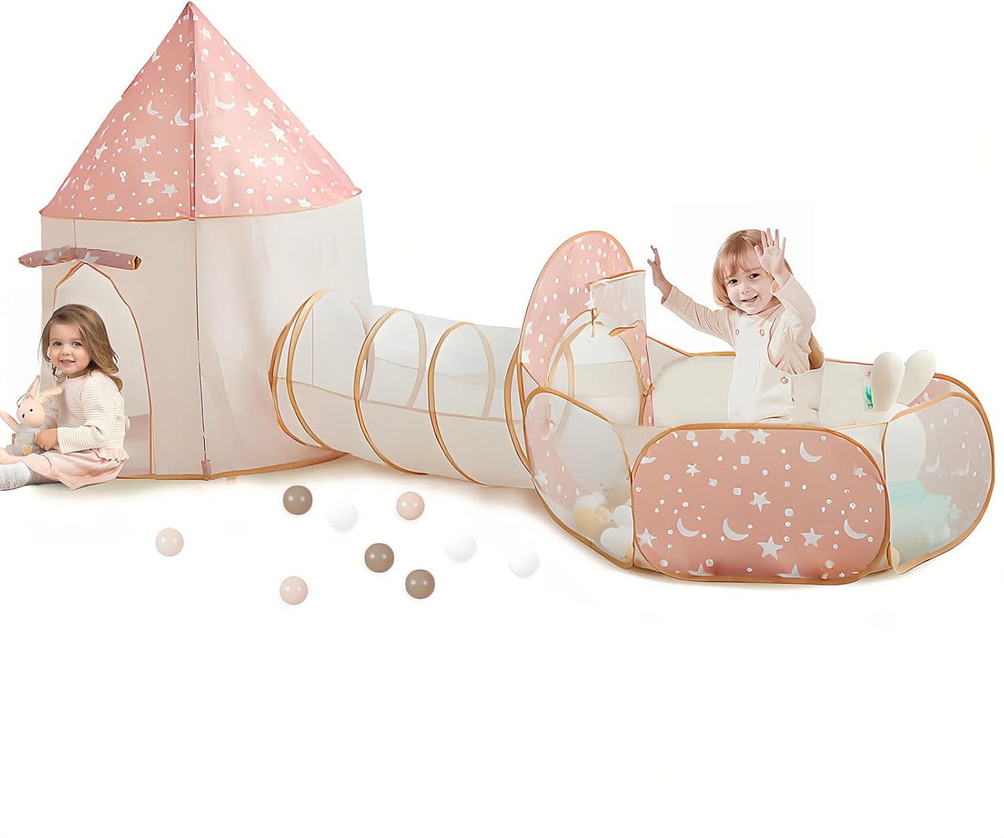 Kids 3-in-1 Play Tent - Indoor & Outdoor Fun!