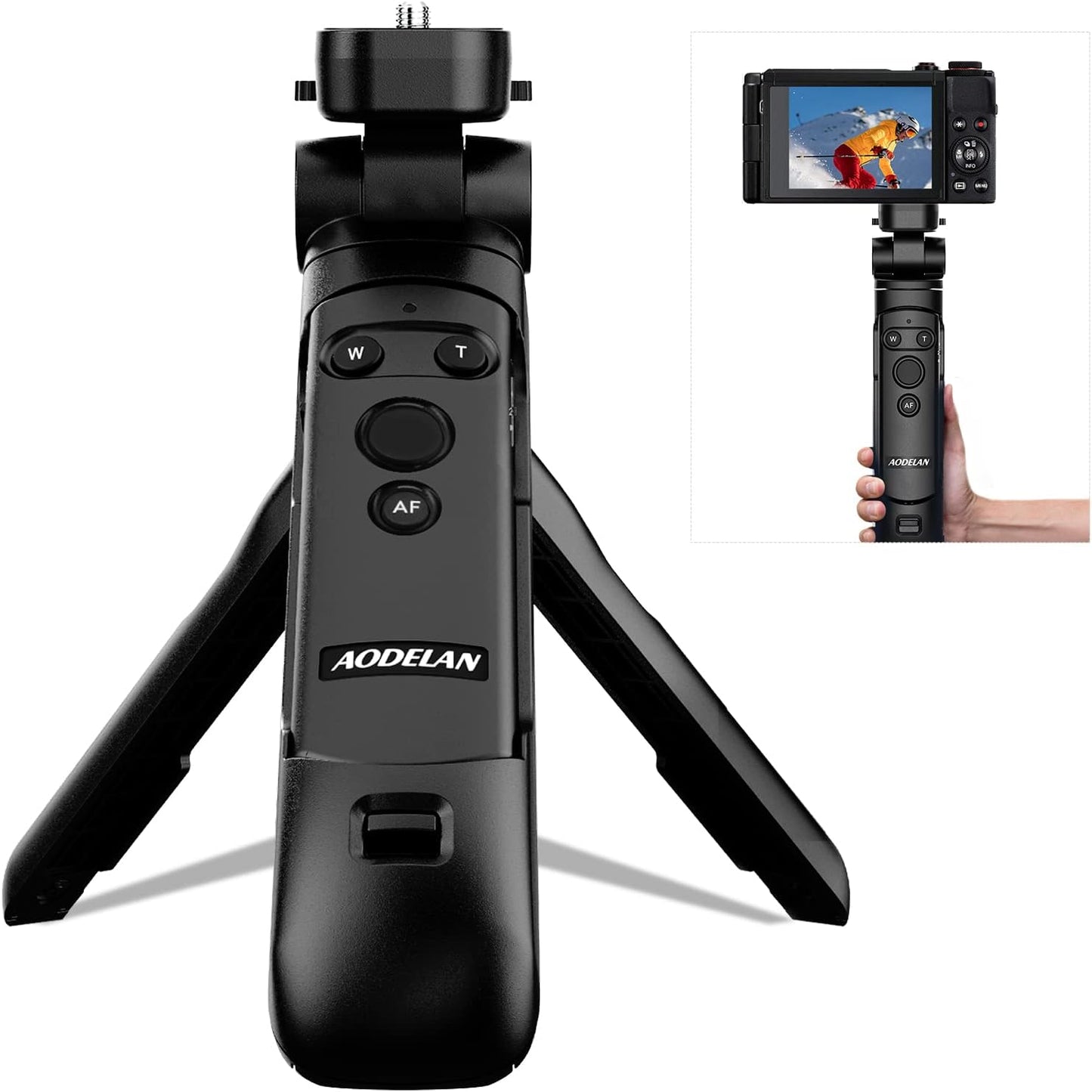 Wireless Shooting Grip and Tripod Remote Control for Canon Cameras
