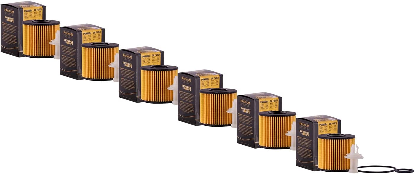PG5608EX Extended Life Oil Filter for Toyota and Lexus Vehicles