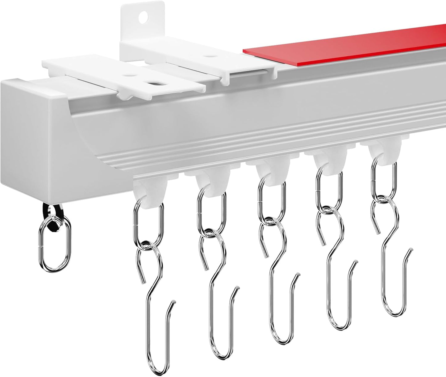 RUIMS Self-Adhesive Ceiling Curtain Track - Easy Privacy Solution