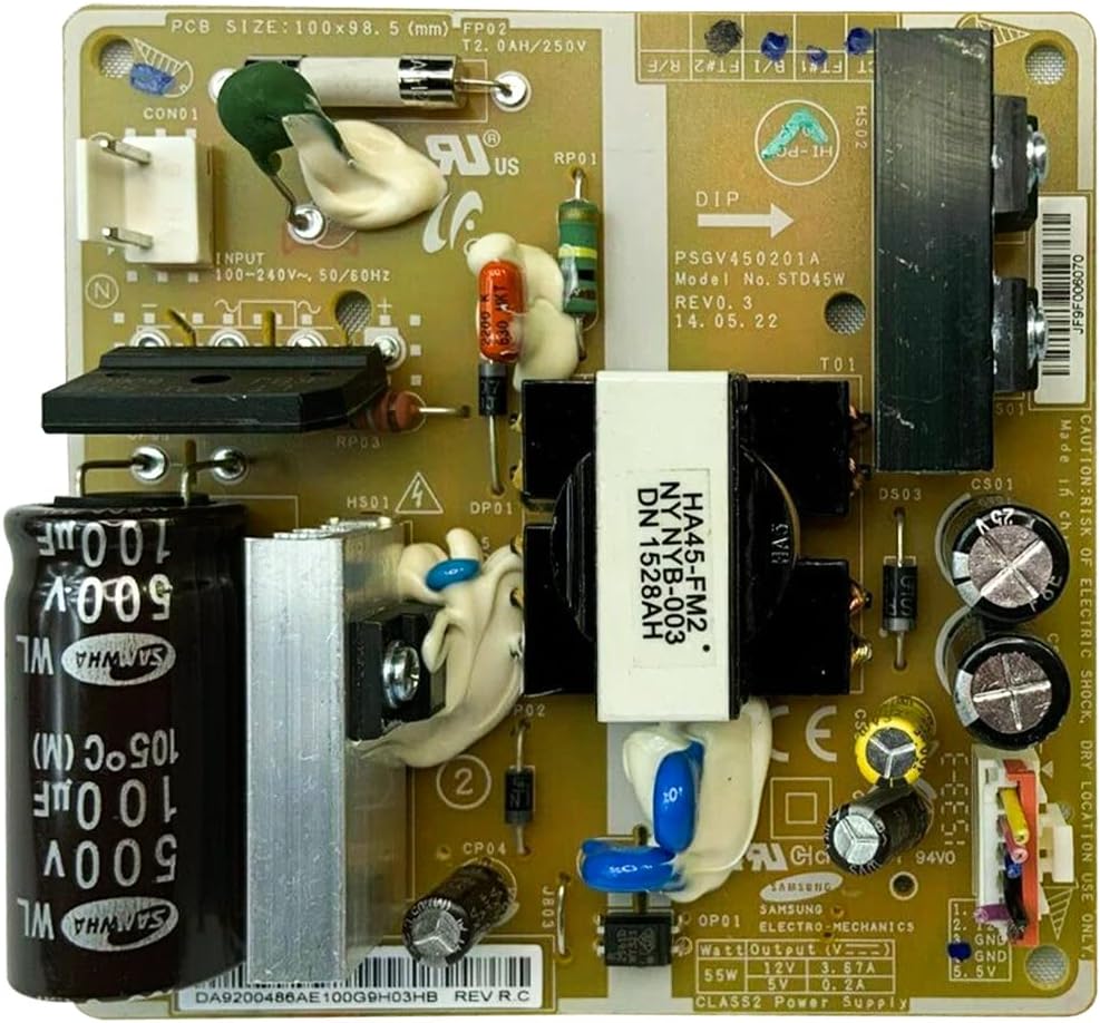DA92-00486A Main PCB Control Board for Samsung Refrigerators