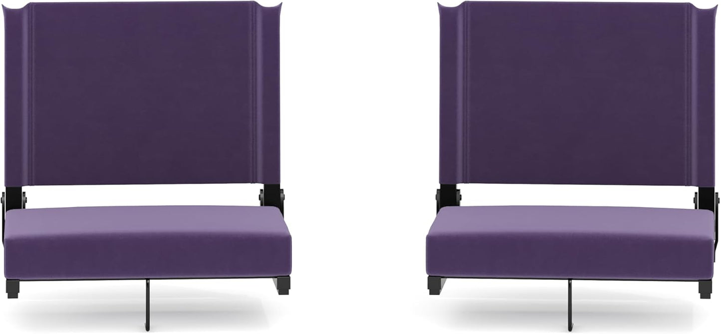 Portable Stadium Seats for Bleachers - Comfortable Folding Chairs