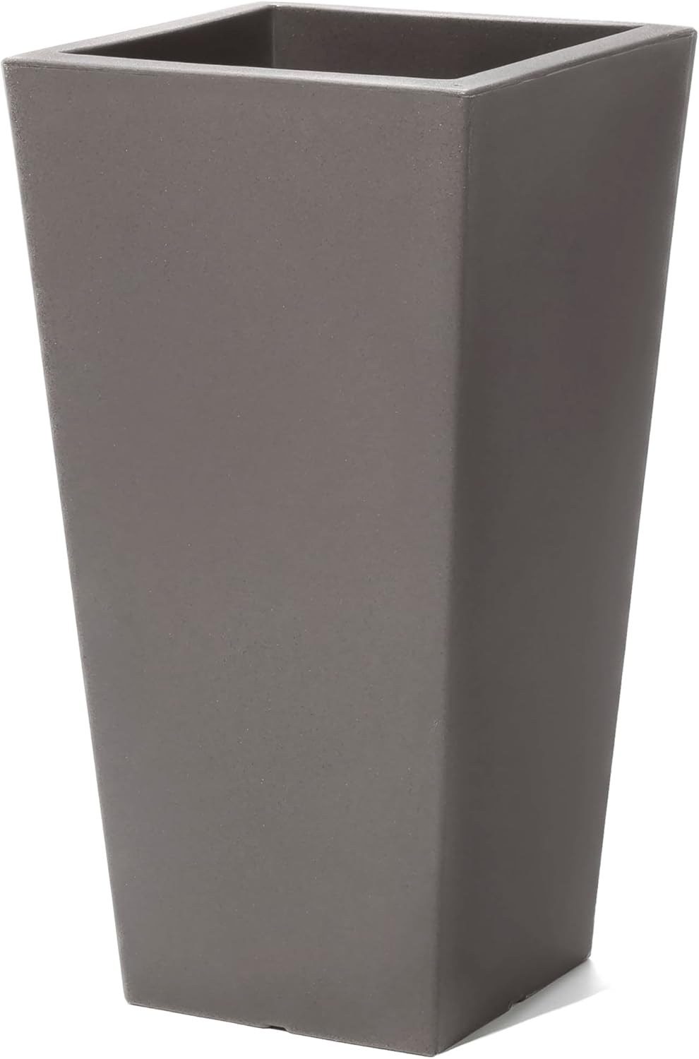 Step2 Tremont Tall Square Tapered Planter for Outdoor Plants