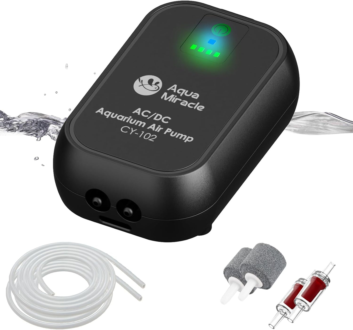 Portable Rechargeable Aquarium Air Pump - AquaMiracle