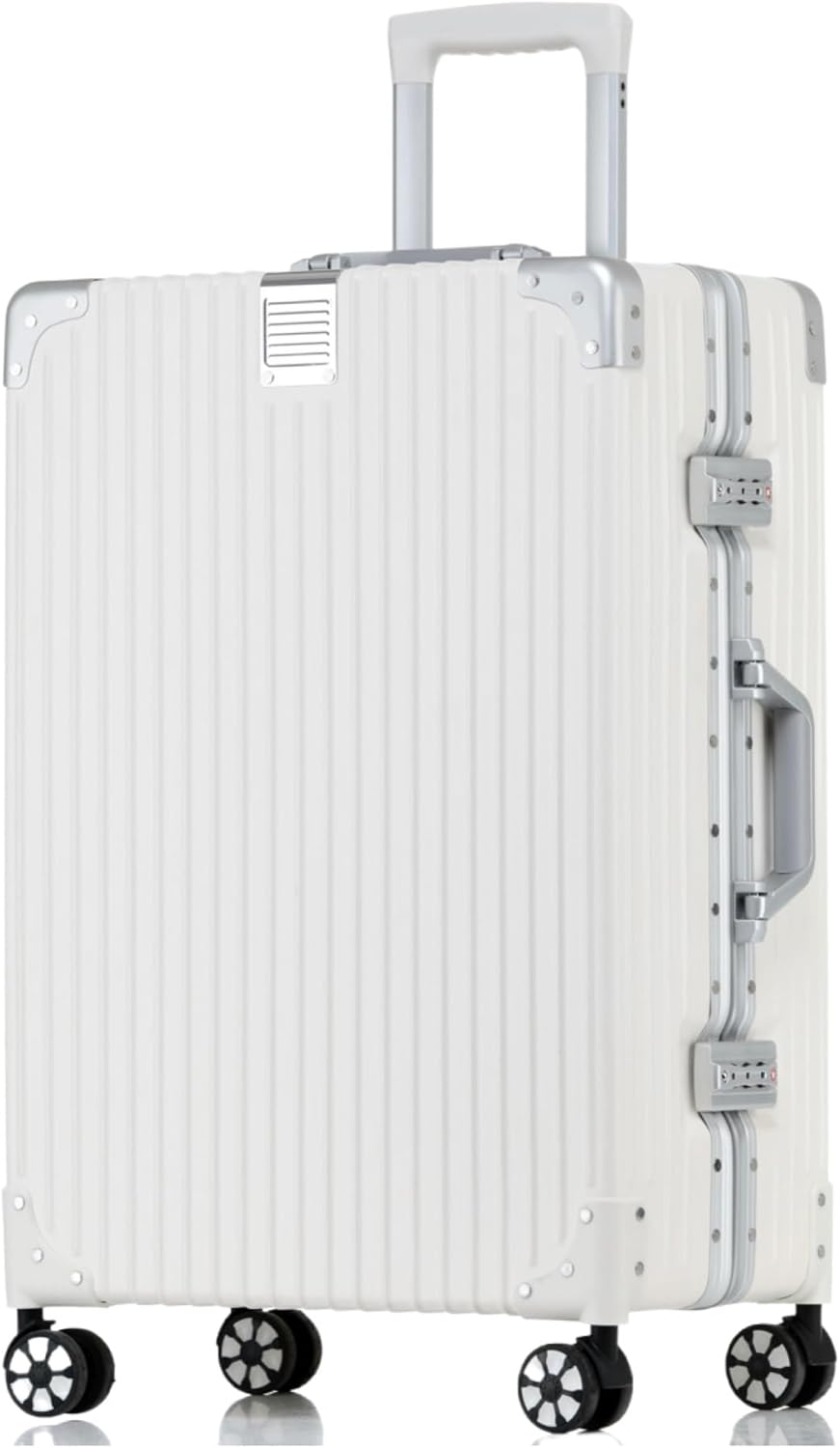 HotWay 24 Inch Checked Luggage with Aluminum Frame and TSA Lock