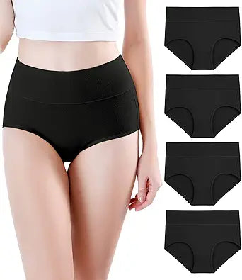 wirarpa Women's Ultra Soft High Waist Modal Underwear Multipack