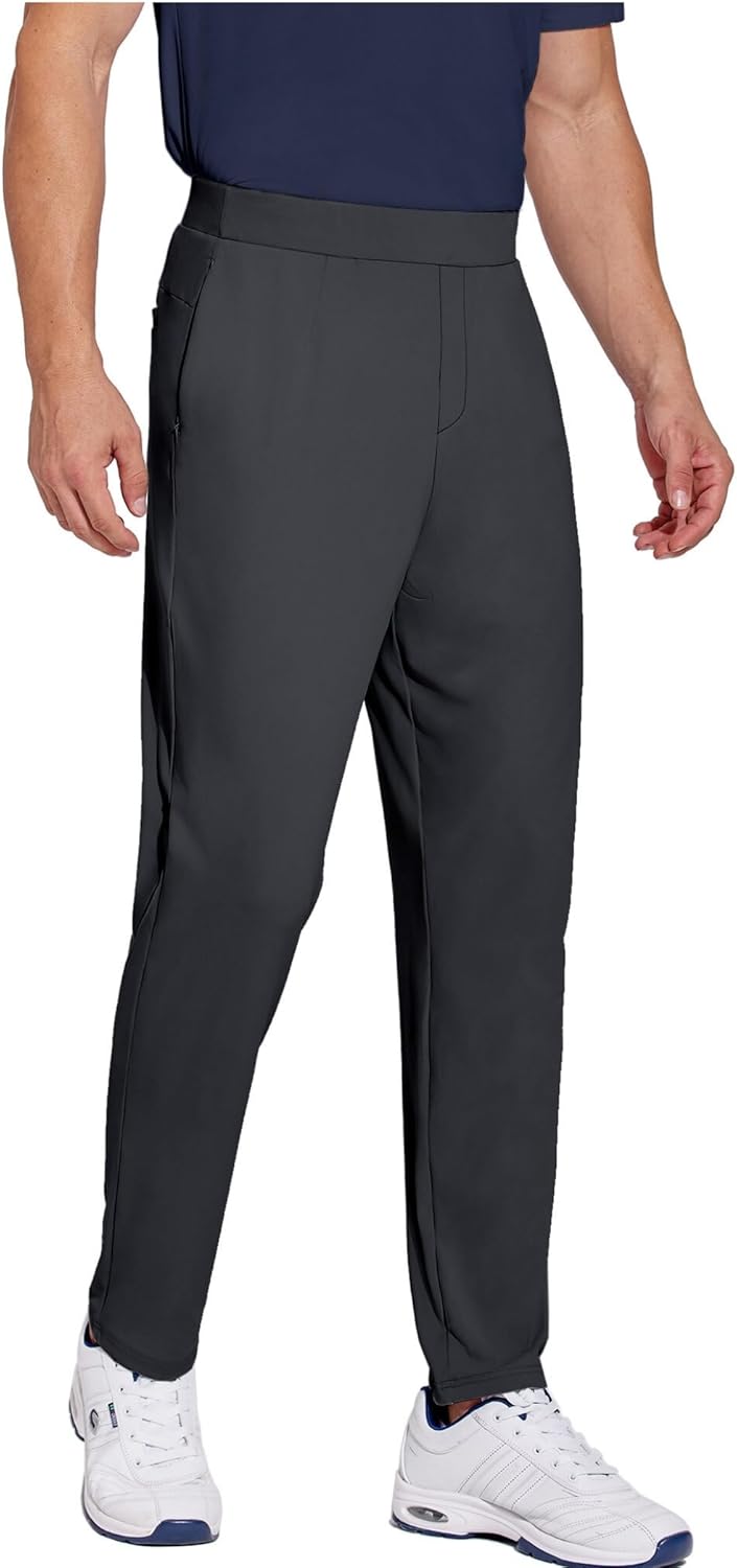PINSPARK Golf Pants for Men - Lightweight Quick Dry Joggers
