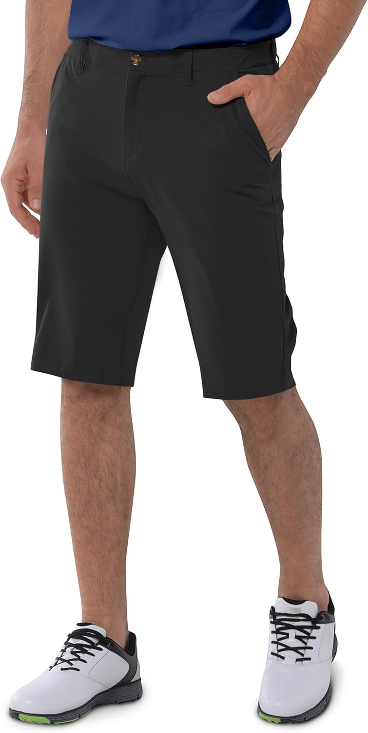 33,000ft Men's Golf Shorts Lightweight Quick Dry Stretch 11in Inseam