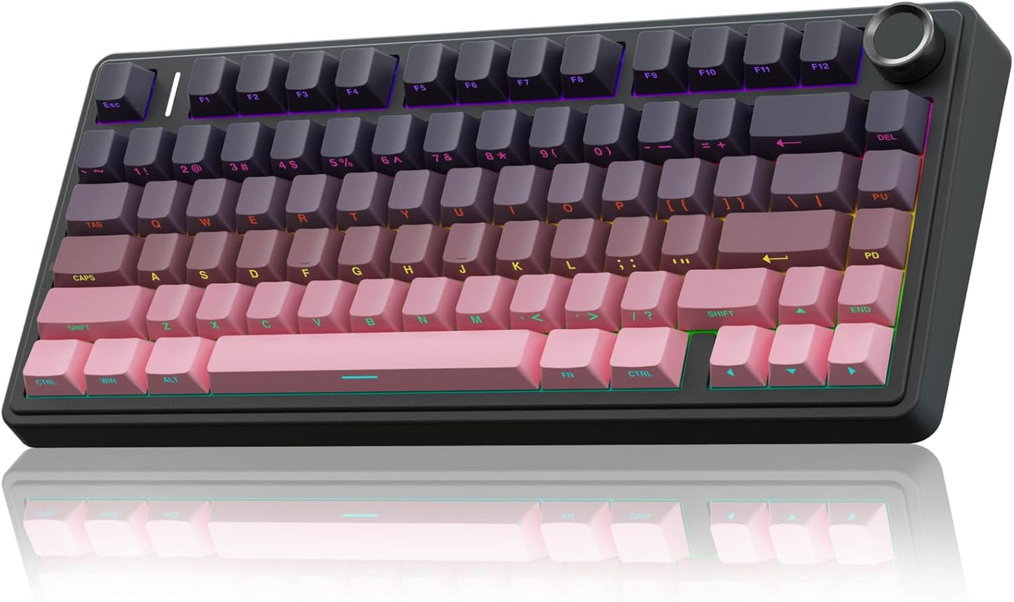 AULA F75 Pro Wireless Mechanical Keyboard: Custom RGB Gaming