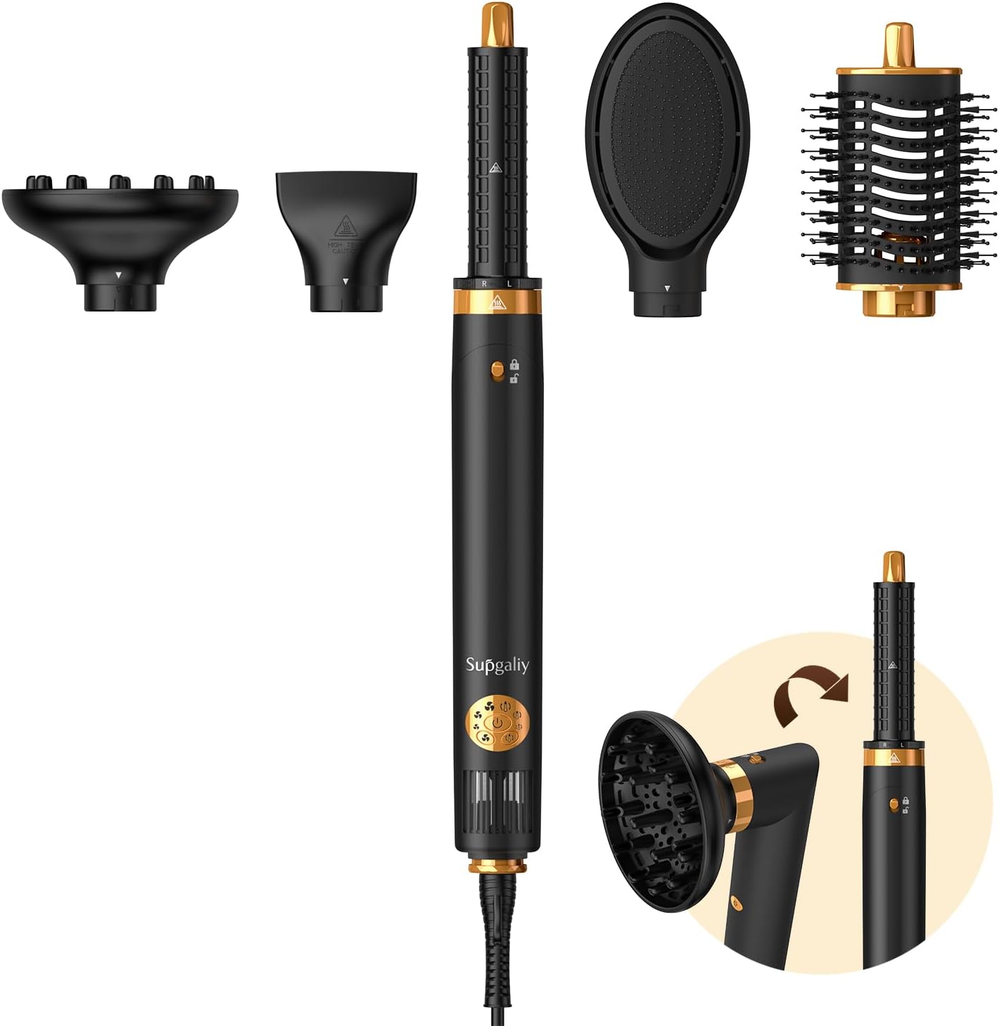 5-in-1 High-Speed Hair Styler by SUPGALIY