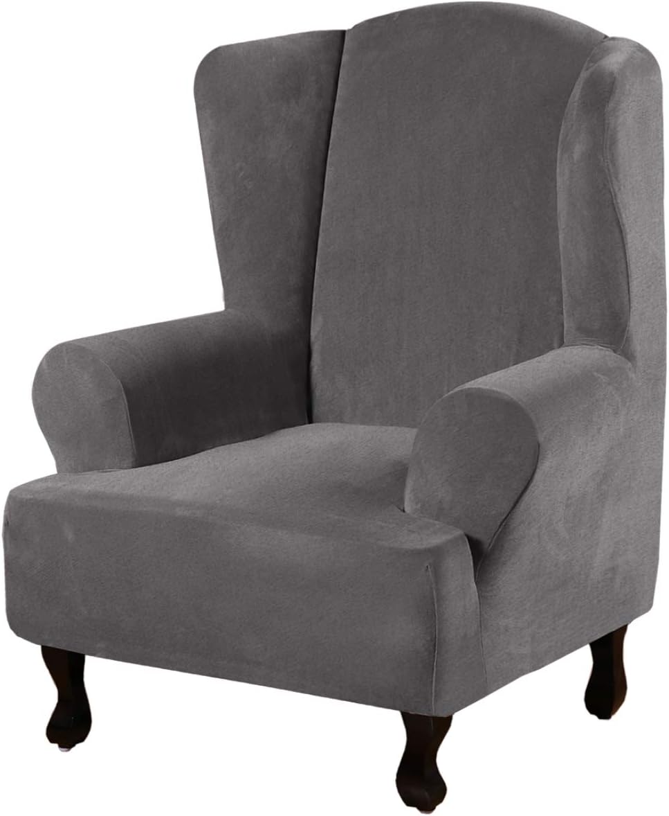 H.VERSAILTEX Wingback Chair Covers for Stylish Home Decor