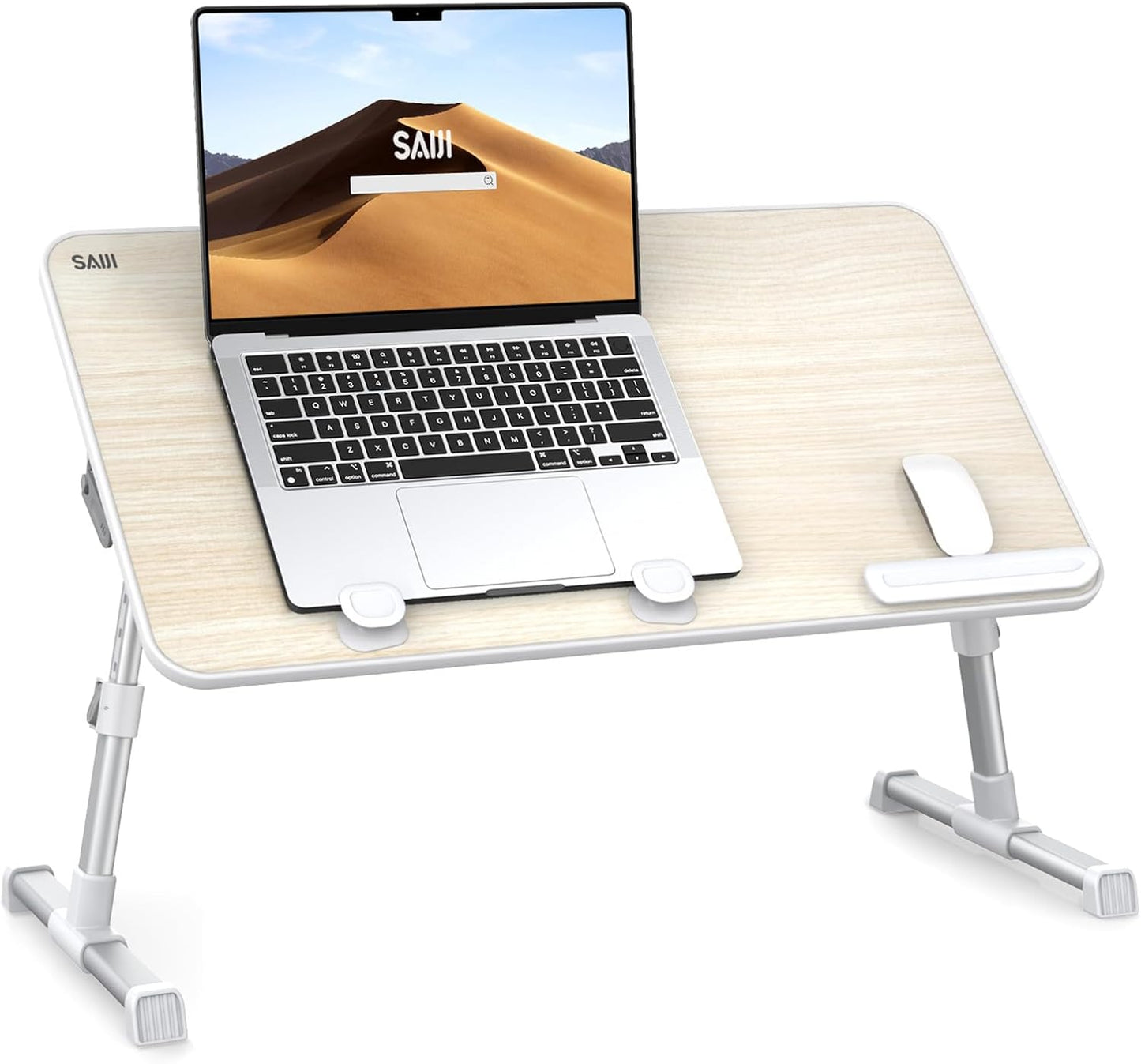 SAIJI Adjustable Laptop Desk Table for Home and Office Use