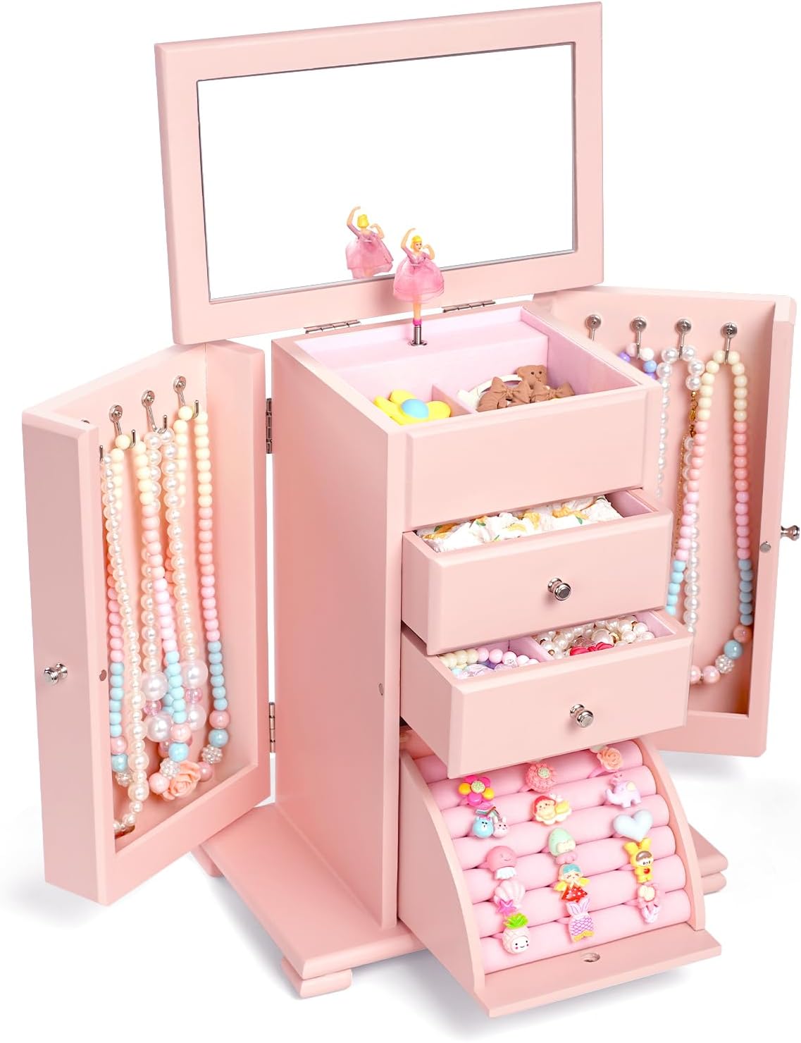Musical Jewelry Box for Girls - Large Kid Music Box Gift