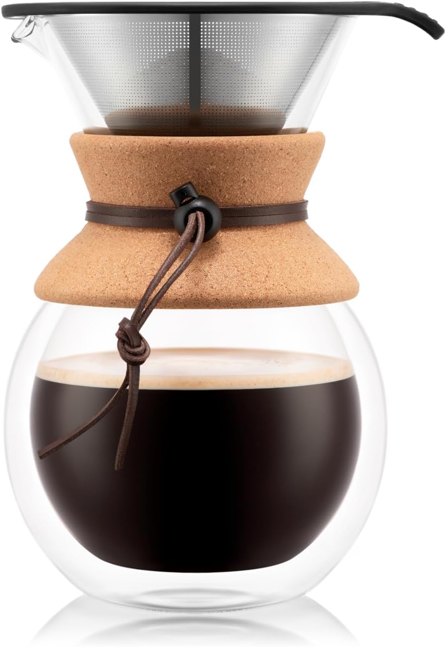 Bodum 34oz Pour Over Coffee Maker with Reusable Filter